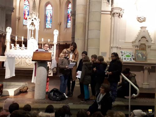 Célébration de Noël 2019: fête du Projet Educatif d'Etablissement